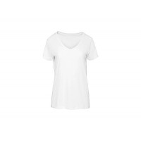 T-SHIRT SRA M/CURTA DECOTE V BRANCA CGTW045 T-SHIRT SRA M/CURTA DECOTE V BRANCA CGTW045